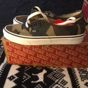 Camo vans